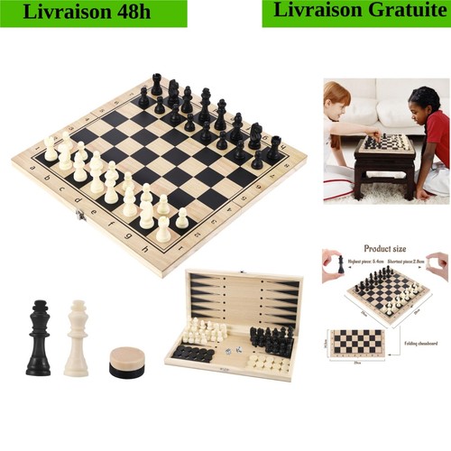 Jeu échecs bois en - d'Échecs,