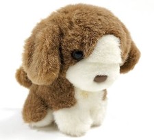 Hema Jouet En Peluche Chien Chiot Brown Et Blanc – 6"