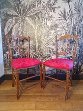 PAIRE 2 CHAISE 1900-NAPOLéON