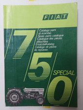 Fiat 750 Special October 1974 Original Tractor Spare Parts Catalog