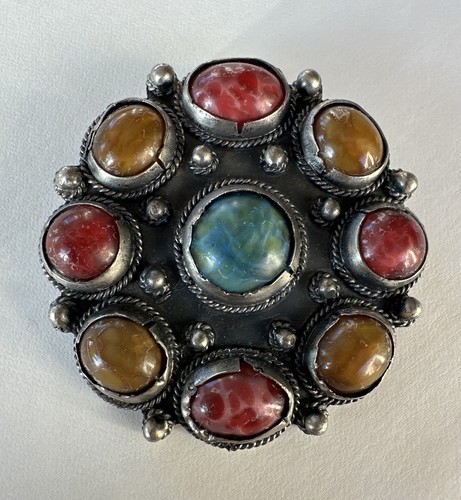 Jolie grande broche vintage - jolie,