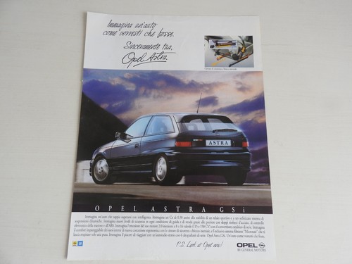 Publicité automobile opel - automobile,