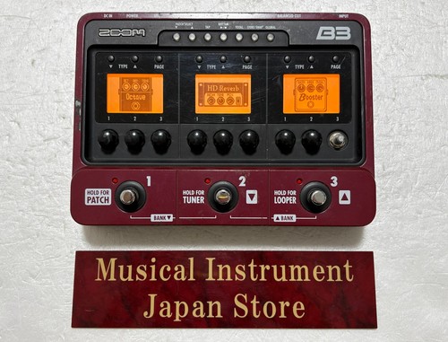 Zoom bass effects and - b3,
