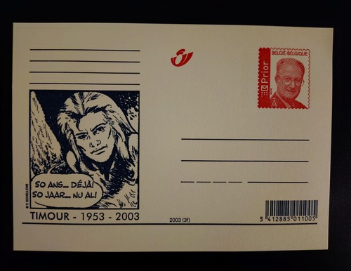 Carte postale belgique 2003 - carte,