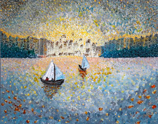 Acrylique sur toile , artiste