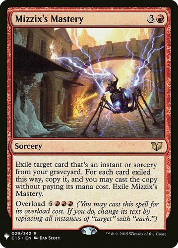 Mtg magic maitrise mizzix s - de, mizzix's