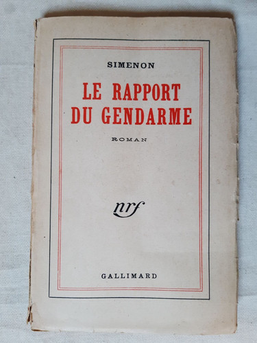 Rapport gendarme - rapport, du