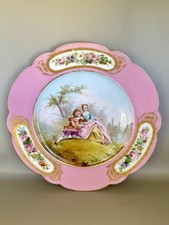 Assiette En Porcelaine De