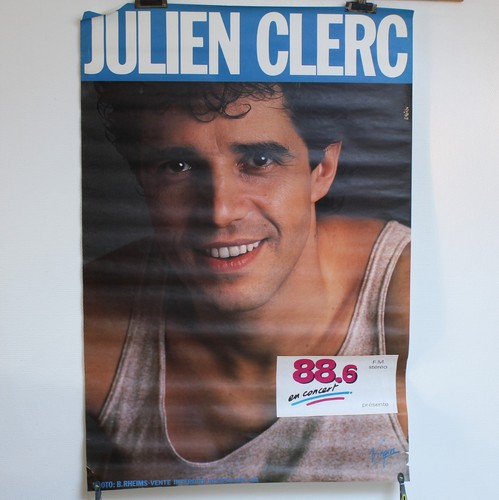 Affiche concert julien clerc - affiche,
