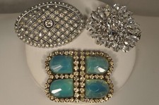 LOT BROCHE BOUCLES DE CEINTURE