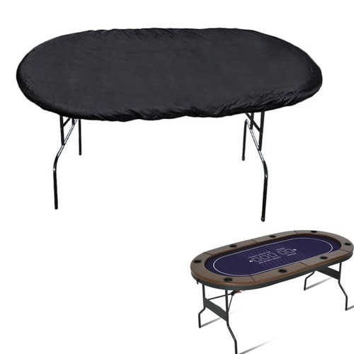Housse table poker ovale - de,