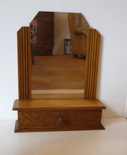 Coiffeuse en bois époque Art Déco