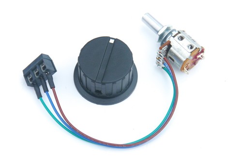 Commutateur potentiomètre - potentiomètre, 1k
