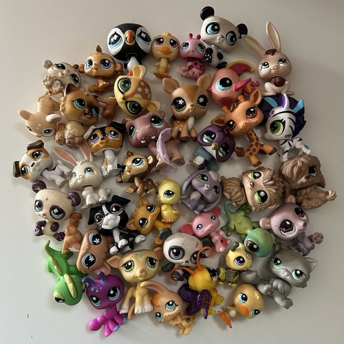 Lot figurines littlest - 40,