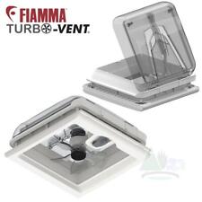 FIAMMA TURBO VENT 28 CRYSTAL 280 X 280MM CARAVAN CAMPERVAN ROOFLIGHT WITH FAN