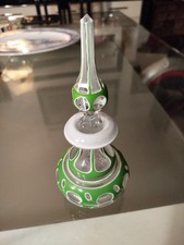 ANCIEN FLACON  CRISTAL OVERLAY