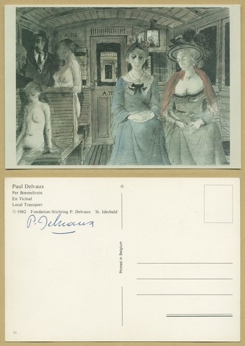 Paul delvaux - paul, (1897-1994)