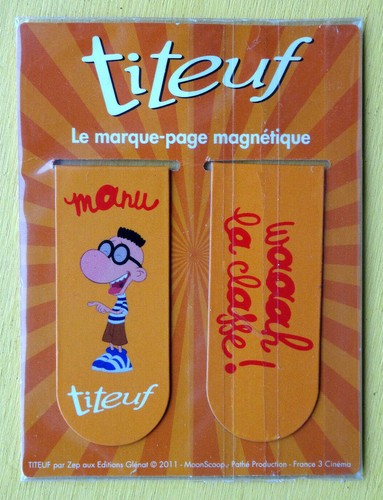 Marques pages magnetique - bd,