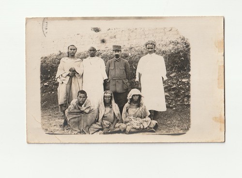 1916 maroc fez - carte, photo