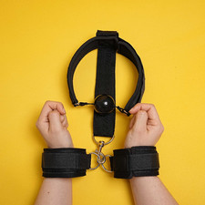 Menottes Gag Bouche Sangles