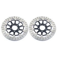 Noir Disques de frein Avant pr Suzuki GSF 250 Bandit 96-06 RGV 250 GAMMA GSX 750