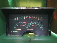 91 CHEVY TRUCK C1500 K1500 V8 INSTRUMENT GAUGE CLUSTER SPEEDO TACH REBUILT 2437
