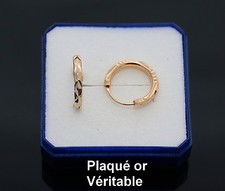  Boucle d'oreille anneau