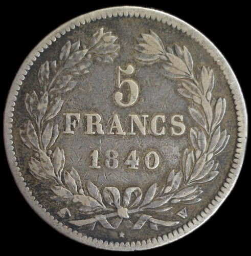 Francs louis philippe 1er - 5,