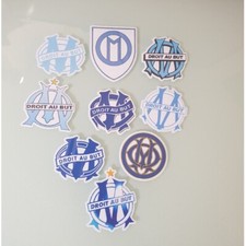9 stickers Olympique de Marseille OM
