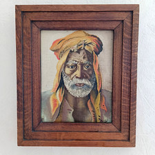 ANCIENNE HUILE SUR PANNEAU