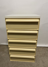 Vintage 5 Drawer Kartell Modern Plastic Stacking Drawer Simon Fussell MCM 70s