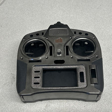 Spektrum DX9 silver Chassis Case w/side grips (no labels) for #SPM9900