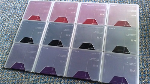 Minidisc sony color - 12,