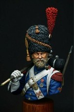 1:10 figurine buste en résine soldat Français empire non peinte