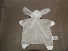 Doudou Plat J-Line Lapin Gris Blanc