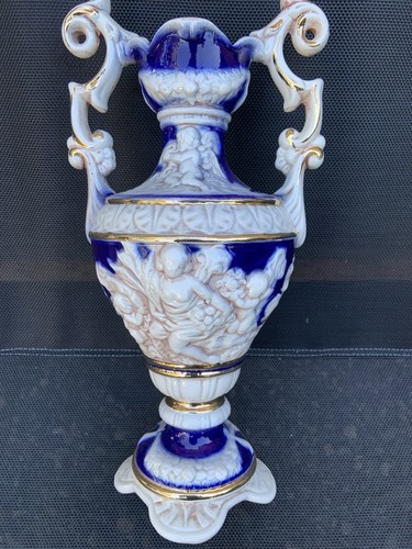 Vase norlean bleu cobalt - ,
