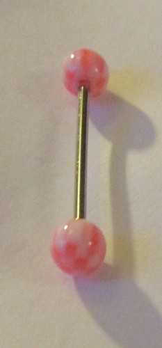 Piercing langue barbell 19 - piercing,