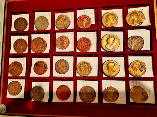 Lot pièces anciennes - pièces,