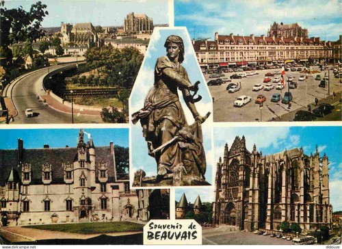 Carte postale beauvais - 60,