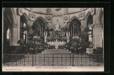 Old postcard Dreux, choir of the Church of St-Pierre 1905 1906 