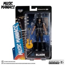 McFarlane Toys Slash Music Maniacs Rock 6" Figurine Avec Guitare Et Certificat