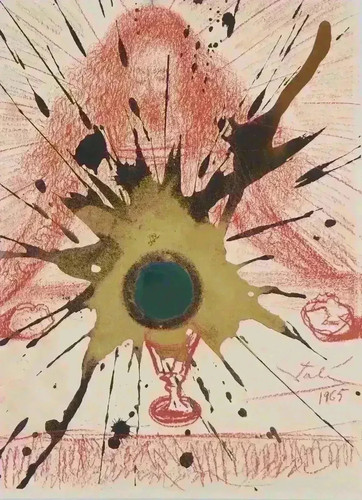 Salvador dali lithographie - dali, la