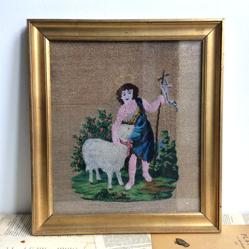 Tableau broderie perles - tableau, de