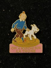 Pin’s BD Tintin Pastiche On