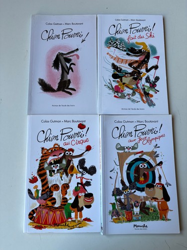 Lot livres série chien - 4,