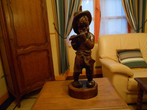 Bois sculte joueur - sculte, de