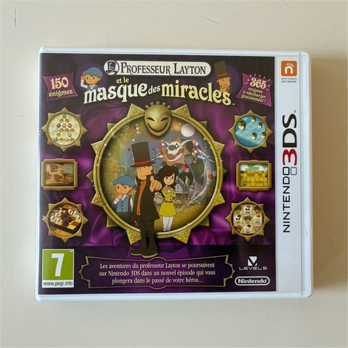 Jeu 3ds professeur layton - layton, et