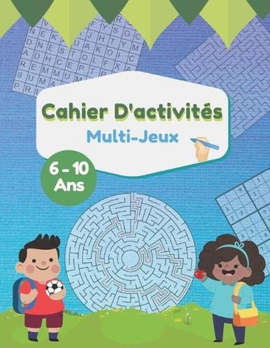 Cahier activits multi jeux - d'activits, multi-jeux