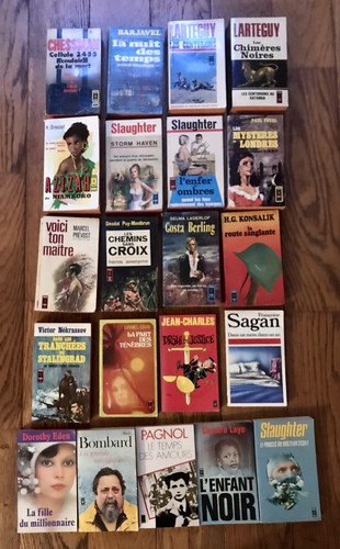 Lot livres de poche - 21,