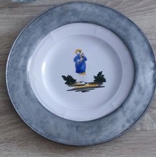 Assiette décorative vintage